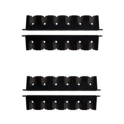 2 X Berkley Horizontal Fishing Rod Racks-Neatly & Securely Stores 6 Fishing Rods