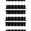 4 X Berkley Horizontal Fishing Rod Racks-Neatly & Securely Stores 6 Fishing Rods -Tackle Storage store horizontal rod holderx4