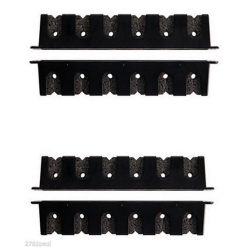 4 X Berkley Horizontal Fishing Rod Racks-Neatly & Securely Stores 6 Fishing Rods -Tackle Storage store horizontal rod holderx4 2