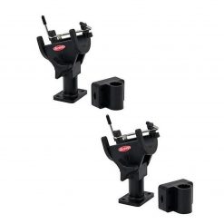 Rod Holders And Rod Rests 2 X Berkley Quick Set Fishing Rod Holders-Fully Adjustable With Mounting Bracket