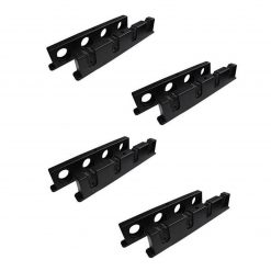 Rod Holders And Rod Rests 4 X Berkley Twist-Lock Horizontal Fishing Rod Racks-Neatly Stores 4 Fishing Rods