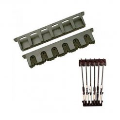 Berkley Vertical Fishing Rod Rack - Neatly & Securely Stores 6 Fishing Rods